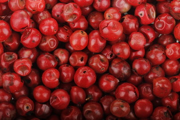 pink peppercorn background