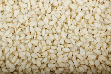 white sesame background