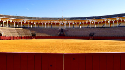 Fototapeta premium The Maestranza Bullring of Seville, Andalusia, Spain