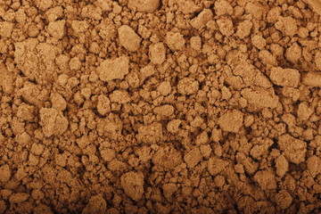ground cacao background
