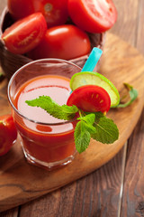 Bloody mary cocktail