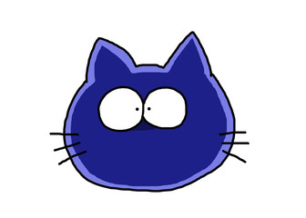 Obraz premium くろねこ