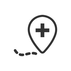  Medical Location Icon