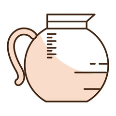 kitchen teapot isolated icon vector illustration design