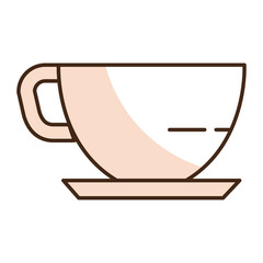 coffee cup isolated icon vector illustration design