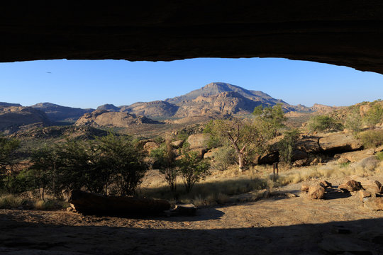 Phillip's Cave at Ameib, Erongo Mountains, Namibia