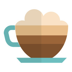 coffee cup isolated icon vector illustration design
