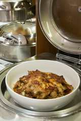  food and diet concept, restaurant dish buffet