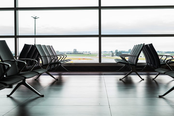 Empty seat in the airport