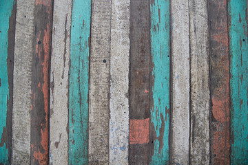 Old pastel wood planks texture