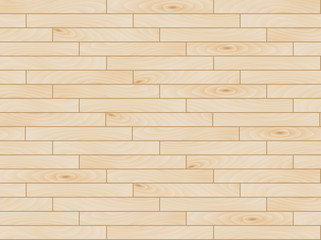 Seamless pine laminate parquet floor texture, vector illustration