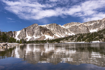 Mirror lake. Wyoming.