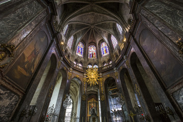Obraz premium Saint Jacques church, Compiegne, Oise, France