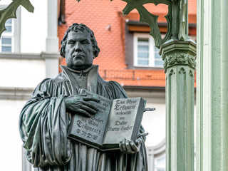 Luther Denkmal in Wittenberg