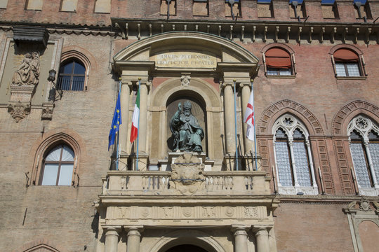 Facade of City Hall, Bologna