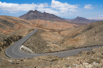 road on fuerteventura