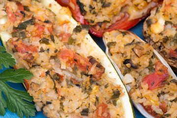 baked stuffed vegetables