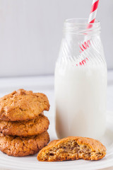 Cookies and milk