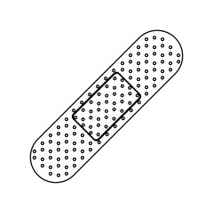 Band aid icon .