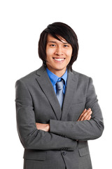 Asian young manager portrait