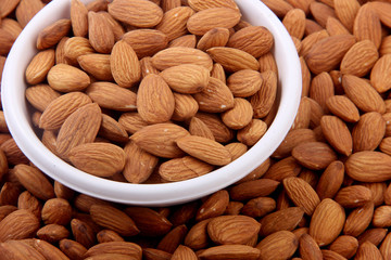 Almond in bowl