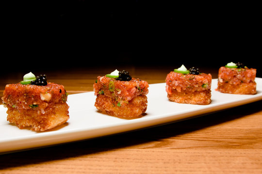 Spicy Tuna On Crispy Rice