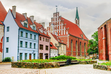 Morning in Riga, Latvia