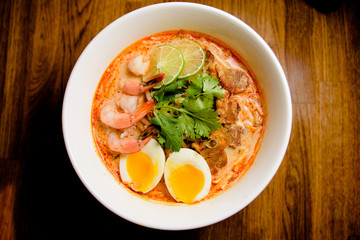 thai spicy noodle soup
