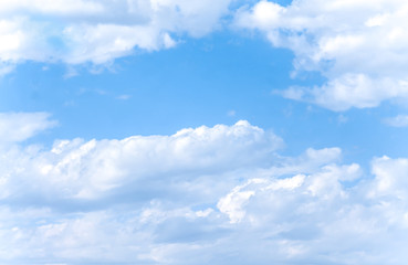 Obraz premium Chmury na niebie