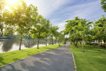 Green city public park