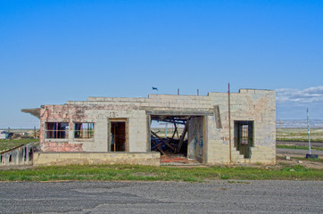 Fototapeta na wymiar Abandoned Building in Cisco, Utah