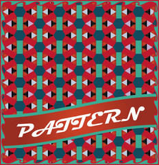 Amazing repeatable colorful pattern background for your design