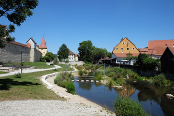 Fototapeta na wymiar Die Sulz in Berching