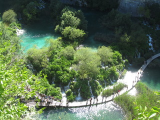 Le parc national des lacs de Plitvice (CROATIE)