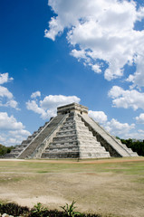 Kukulcan Castle at Chichen Itza, Mexico