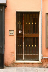 Typical mediterranean entrance in Italy