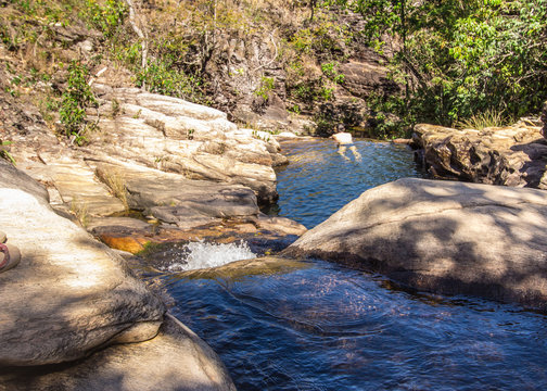 Abade Waterfall in Pirenopolis