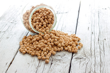 Organic chickpeas