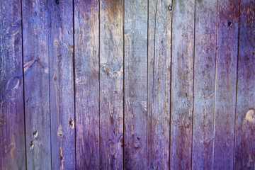 Naklejka premium old blue wooden wall