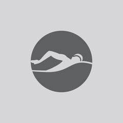 swimming sport icon