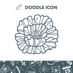 flower doodle