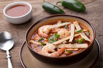 Shrimp Tortilla Soup
