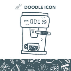 coffee machine doodle