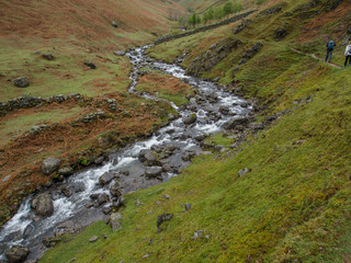 mountaon stream, Cumbria, England