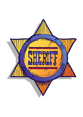 illustration of Sheriff star
