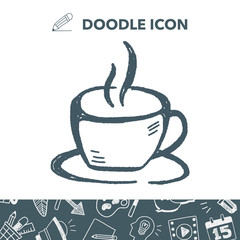 coffee cup doodle
