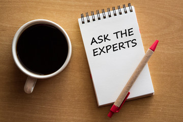 Ask the experts, business concept