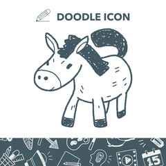 horse doodle