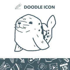 seal doodle