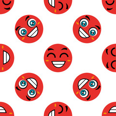 emoticon seamless